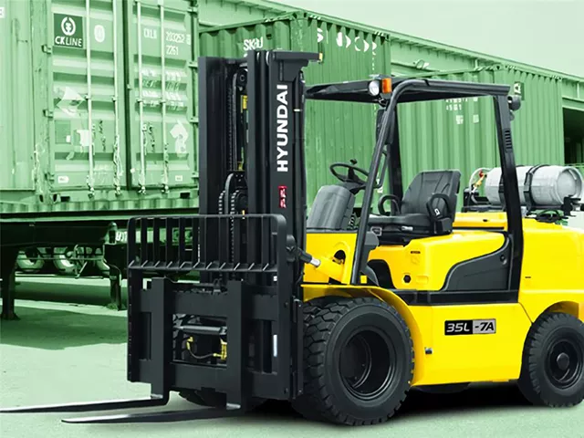 Вилочный погрузчик Hyundai 35L-7A